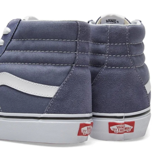 VANS SK8-HI GRISAILLE & TRUE WHITE Men's - Picture 3 of 16